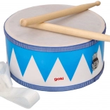 Goki børnetromme med trommestikker