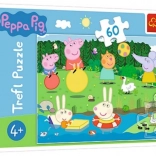 Puslespil 60 brikker – ferie sjov PEPA PIG