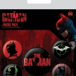 Sæt med BATMAN-badges (5 stk.)