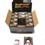 Æg med voksende dinosaur 7 × 5 cm