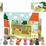 Detoa magnetisk teater med dyr