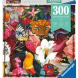 Ravensburger Momenty puslespil 300 brikker – blomster