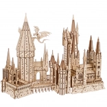 Ugears træ 3D‑puslespil Hogwarts-slottet HARRY POTTER