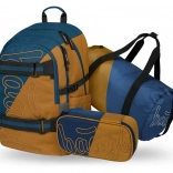 Sæt BAAGL Skate Duo: rygsæk, penalhus og sportstaske