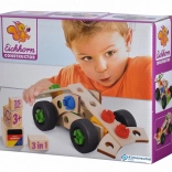 Trækonstruktionssæt racerbils 3-i-1 35 dele EICHHORN CONSTRUCTOR