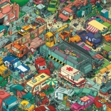 Heye puslespil Skrotplads 1000 brikker