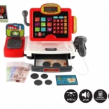 børns digital kasseapparat med lys og lyd