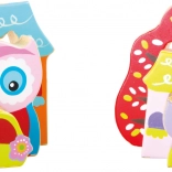 Træ 3D-puslespil Ugler i det lille hus