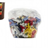 Kurv fuld af klodser CHEVA – stort byggesæt til børn fra 6 år