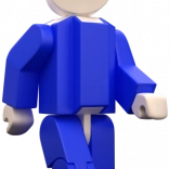 SEVÁČEK-figur blå – stor og lille