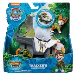 Paw Patrol: Jungle-køretøj Tracker – transformerende bil med affyrer