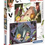 Clementoni puslespil eventyr