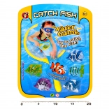 Fisk til at fange – sæt med 6 stk. og net