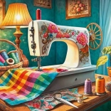 Cherry Pazzi Puslespil Mit syhjørne 1000 brikker