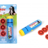 Projektor med billeder af Mulvarpen