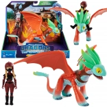 Sådan træner du din drage – figur Alex og dragen Fjer