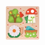 Petit Collage puttekasse-puslespil - Det er mit hjem