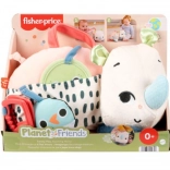 aktivt plysbælt næsehorn Fisher-Price Planet Friends til sanseleg
