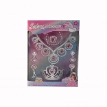 Prinsessesæt: krone, øreringe og halskæde