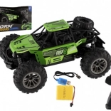 RC buggy terrænbil grøn 22 cm