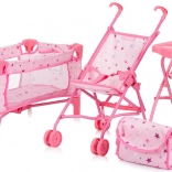 Dukketilbehørssæt 3-i-1 Trixy fra Chipolino