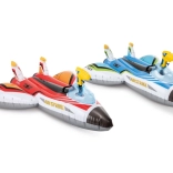 Oppusteligt fly med vandpistol INTEX (grønt)