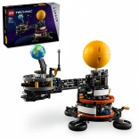Lego Technic planeten Jorden og Månen i kredsløb