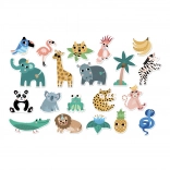 Vilac træmagnetter Jungle for børn