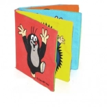 Knitrende, udfoldelig stofbog KRTEK 10 × 10 cm