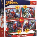 Puslespil 4i1 Heroisk Spider-Man