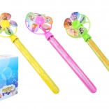 Sæbebobleblæser med vindmølle 76 ml, 34 cm – tjekkisk emballage