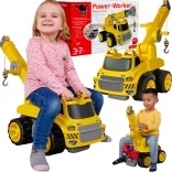 BIG Power Worker løbecykel maxi kran med spil