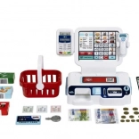 Selvbetjeningskasse til børn med app og tilbehør