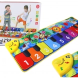 Børnetræningsmåtte med dyrelyde