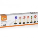 Træ trafikskilte til børn