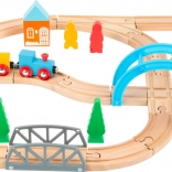 small foot træ togbane Journey – sæt med 40 dele