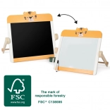 Bordtavle 2-i-1, dobbeltsidet Safari – SMALL FOOT