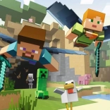 Puslespil Minecraft 200 brikker Ravensburger