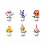 Sluban Flowers planter i potter – kreativ byggesæt 6 stk