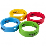 Trætamburin Mini Rød