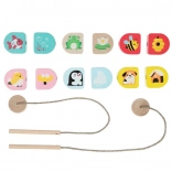 Cubika hvor bor vi – træperlesæt til børn