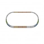 PIKO sporsæt E til parallel strækning H0