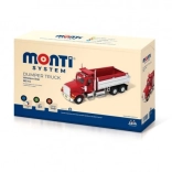Byggesæt Monti System MS 44 Dumper Truck Western Star 1:48 i æske 22x15x6 cm