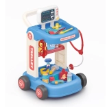 Medicinsk vogn med tilbehør