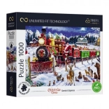 Trefl puslespil UFT Christmas Time: Santa’s Express 1000 brikker
