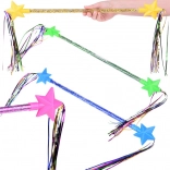 Magisk stav med gymnastikpind og bånd