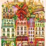 Puzzle TREFL Premium Plus Midnat i Paris 1000 brikker