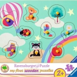 Ravensburger træpuslespil Mine første ting