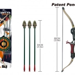 Sæt til bueskydning for børn med sugekoppile