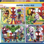 Ravensburger puslespil Spidey og hans fantastiske venner 4x42 brikker